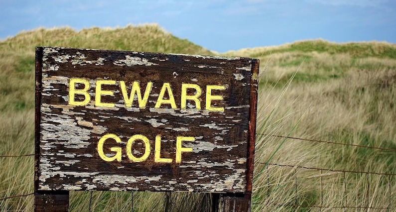 Bild von beware golf